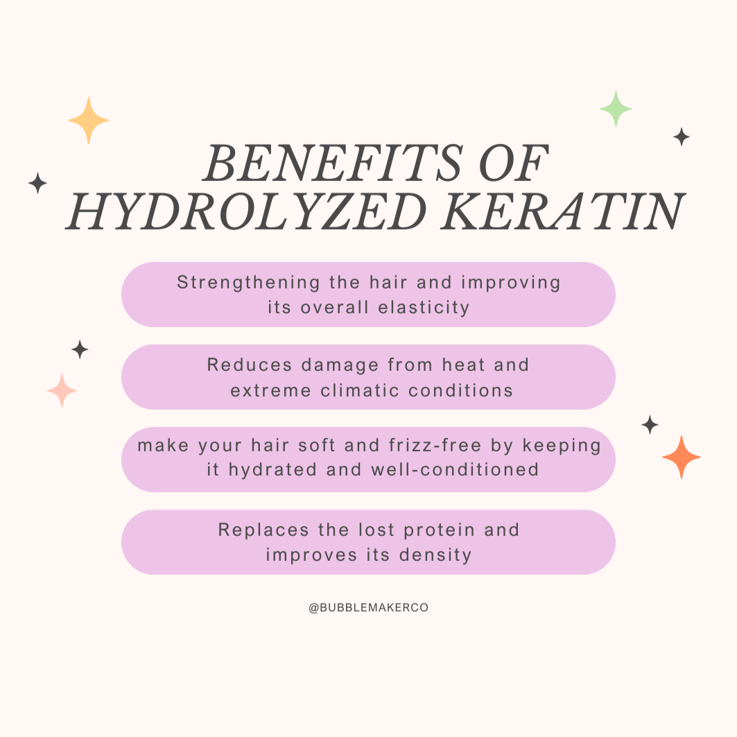 Pro-Volume Hydrolyzed Keratin Hair Shampoo with Floral Scent | Suitable for Dry and Damaged Hair | 500ml