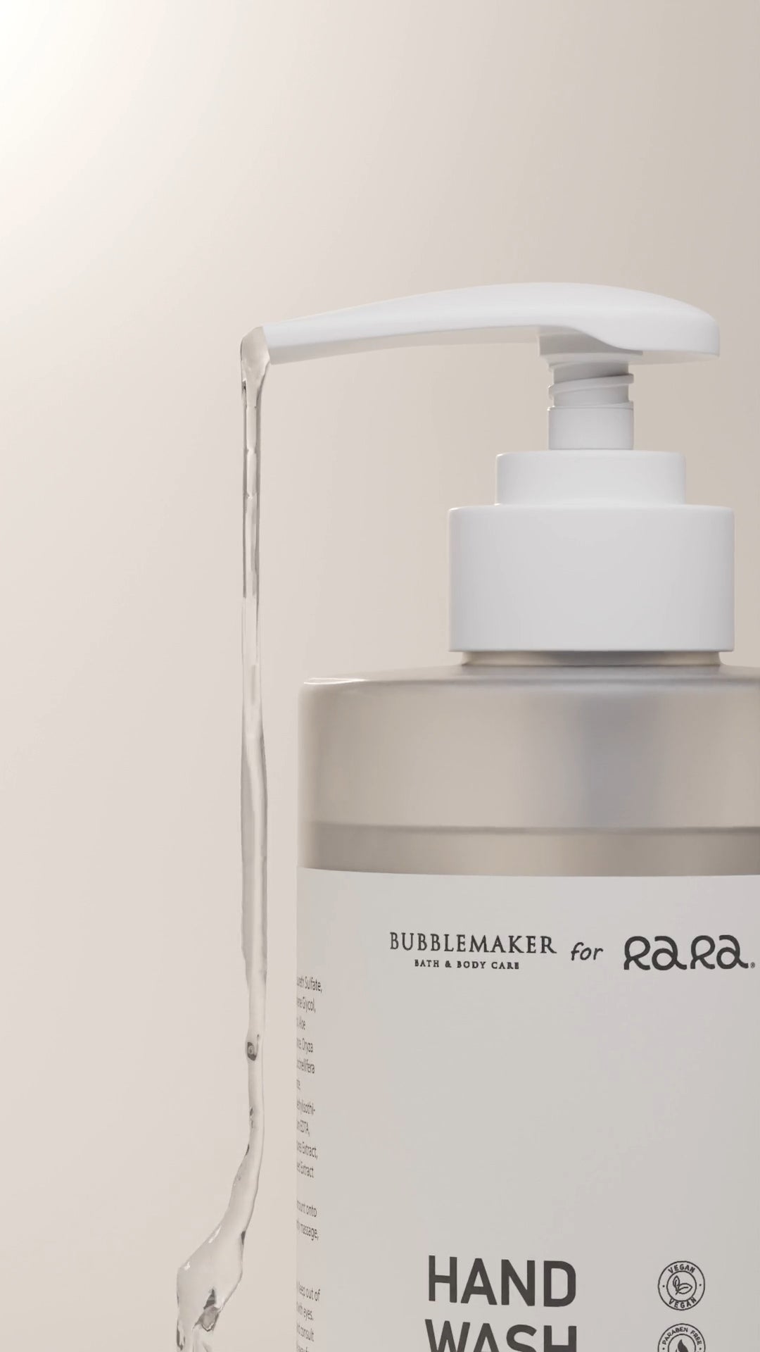 [Exclusive] Bergamot Bloom Hand Wash 500ml | Bubblemaker x RARA