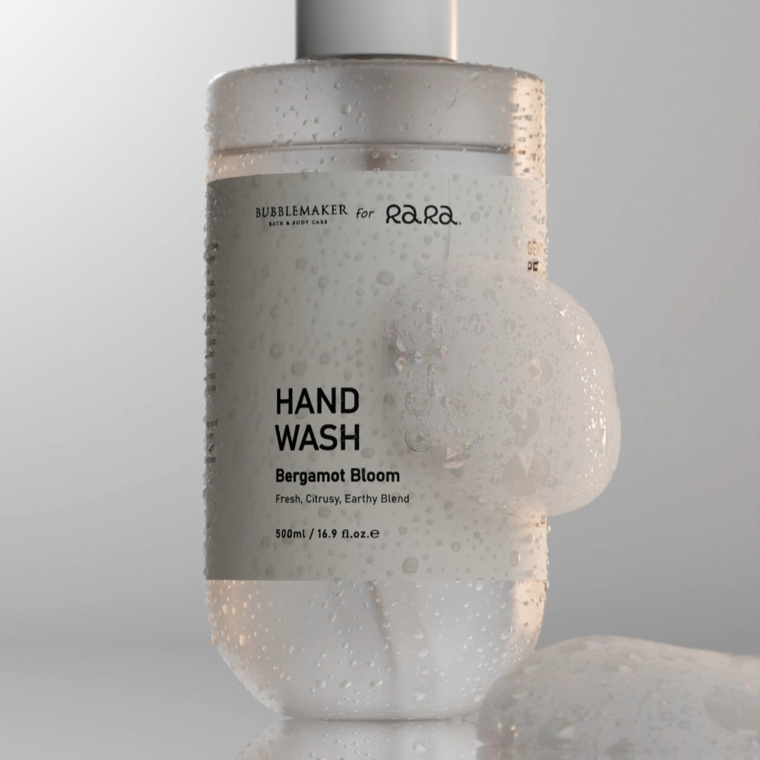 [Exclusive] Bergamot Bloom Hand Wash 500ml | Bubblemaker x RARA